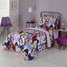 Cobre Leito Dupla Face Disney - Mickey/Minnie/Toy Story/Carros/Princesas - Infantil - Solteiro