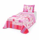 Cobre Leito Infantil 2 Peças Solteiro Ballet Rosa Delicada bailarina Enxovais Aquarela Cobre Leito Infantil 2 Peças Solteiro Ballet Rosa Delicada bailarina Enxovais Aquarela