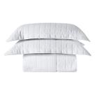 Cobre Leito King Basic 300 Fios 7 Peças - Branco Ethnic