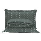 Cobre Leito King Heitor Bordado Hipercal 400 Fios 3 Peças - Verde Militar Cobre Leito King Heitor Bordado Hipercal 400 Fios 3 Peças - Verde Militar