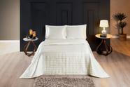 Cobre leito king shine matelado 3 pçs cetim charmousse luxo