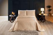 Cobre leito king shine matelado 3 pçs cetim charmousse luxo