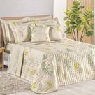 Cobre Leito King Top Line Estampado 180 Fios 3 Peças - Natives