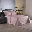 Cobre Leito Liso Cor Rosê Tamanho Queen 3 Peças Quarto Casal Cobre Leito Liso Cor Rosê Tamanho Queen 3 Peças Quarto Casal