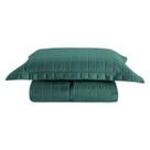 Cobre Leito Matelassê Percal 300 fios Basic Solteiro 02 Peças 100% Poliéster - Verde Cobre Leito Matelassê Percal 300 fios Basic Solteiro 02 Peças 100% Poliéster - Verde