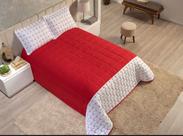 Cobre leito queen bali bordado