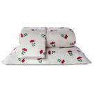 Cobre Leito Queen Basic Dupla Face 180 Fios 3 Peças