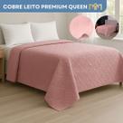 Cobre Leito Queen Colcha Avulsa Slim Antialérgica Bordada Luxo Hotel Toque Suave Super Macia Premium Cobre Leito Queen Colcha Avulsa Slim Antialérgica Bordada Luxo Hotel Toque Suave Super Macia Premium