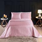 Cobre Leito Shine Casal King 3 Peças Tecido Cetim Charmousse