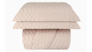 Cobre leito zig rosa nude 200 fios
