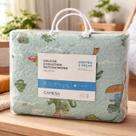 Cobreleito Colcha Solteiro Infantil Patchwork 2 Peças Camesa Cor:Dinossauro