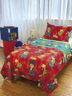 Cobreleito Dupla Face Solteiro Estampado Kids - 1,60m x 2,20m