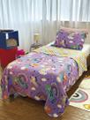 Cobreleito Dupla Face Solteiro Estampado Kids - 1,60m x 2,20m