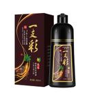 Cobrindo o cabelo branco Fácil de lavar Black Botanical Bubble Hair