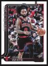 Coby White 2025-26 Topps 34 Cartão de Basquete do Bulls