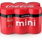 COCA COLA LATA SEM ACUCAR 220 ml com 6 unidades COCA COLA LATA SEM ACUCAR 220 ml com 6 unidades