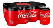 COCA COLA zero LATA c/12 unid