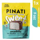 Cocadinha com Chocolate Meio Amargo Pinati Sweet Pack 20 unid de 14g Sem Açúcar e sem glúten