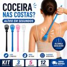 Coçador de Costas Plástico Leve Portátil Alívio Imediato Anti Estresse Kit 3 5 12 Unidades Color