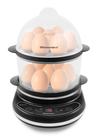 Cocedor de Huevos Elite Gourmet EGC314CB Digital para 14 Huevos Negro