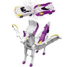 Coche de Colisión Transformable Unicornio liluwushe Morado