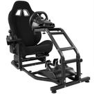 Cockpit para simulador de corrida Dardoo com assento ajustável compatível com Logitech Cockpit para simulador de corrida Dardoo com assento ajustável compatível com Logitech