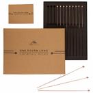 Cocktail Picks A Bar Above Copper Metal Stir Sticks, conjunto de 12