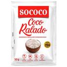 Coco Sococo Ralado Puro 50g Embalagem com 50 Unidades