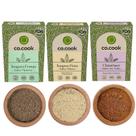 Cocook Kit 3 Temperos Funcionais 100% Natural Carne Chimichurri Frango Peixe 225g - UN / 3 Cocook Kit 3 Temperos Funcionais 100% Natural Carne Chimichurri Frango Peixe 225g - UN / 3