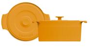 Cocote de Porcelana Assar e Servir Amarelo 2.75L - Germer