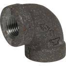 Codo de 90 Grados para Tubería de Hierro Maleable 1/2 pulg.