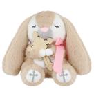 Coelhinho de oração Malihome de pelúcia com cruz de madeira de 8,5 polegadas Coelhinho de oração Malihome de pelúcia com cruz de madeira de 8,5 polegadas