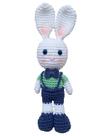 Coelho Coelhinho Pascoa Amigurumi croche 25 cm