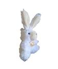 Coelho da Páscoa Pelúcia Coelhinho Popy Branco Lovely Toys