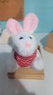 Coelho de pelúcia mini 20cm