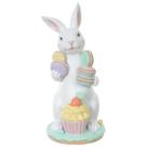 Coelho macaroons e cupcake - 34cm