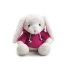 Coelho Pelúcia com Blusa Moletom Capuz - Rosa - 25cm - 01 unidade - Cromus Páscoa - Rizzo Coelho Pelúcia com Blusa Moletom Capuz - Rosa - 25cm - 01 unidade - Cromus Páscoa - Rizzo
