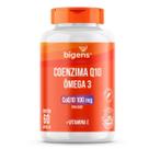 Coenzima Q10 100mg + Ômega 3 Bigens 60 Capsulas
