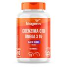 Coenzima Q10 200mg + Omega 3 - 120 Cápsulas - Bigens