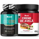 Coenzima Q10 60 Caps + Creme Avelã Fit 500g Growth