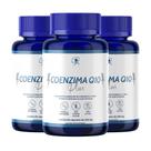 Coenzima Q10 Ubiquinol 100mg + Taurina 180 Cáps (3 Frascos)