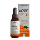 Coenzyme Coenzima Q10 Drops em Gotas 30 ml Sabor Tangerina Energia Endogen