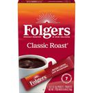 Coffee Folgers Classic Roast Instant, 7 pacotes de dose única