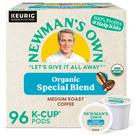 Coffee K-Cup Pods Newman's Own Organics Special Blend x96