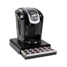 Coffee Pod Drawer Mind Reader, dose única, 36 cápsulas, preto