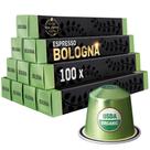 Coffee REAL COFFEE Bologna Espresso Orgânico 100 Cápsulas