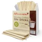 Coffee Stir Sticks Makerstep Birch Wood de 7 polegadas (pacote com 1000)