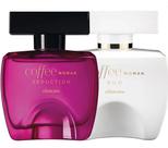 Coffee Woman Duo Desodorante Colônia 100ml e Coffe Seduction Woman Desodorante Colônia 100Ml