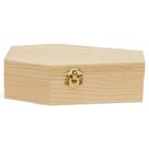Coffin Treat Boxes Woodpeckers Halloween 15 cm, pacote com 6