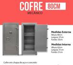 Cofre 80cm blindado